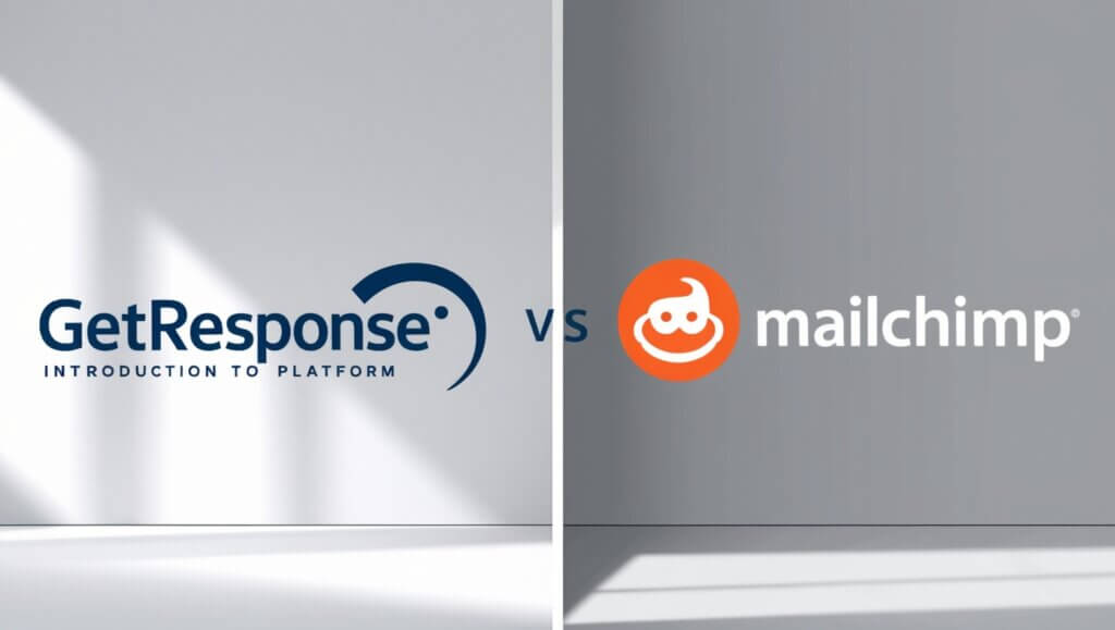 GetResponse vs. Mailchimp: Best Choice for Your Business? Leonardo Phoenix 09 A splitscreen comparison image featuring t 0